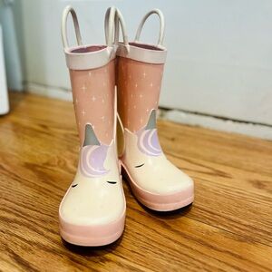 Cat & Jack Toddler unicorn rain boots